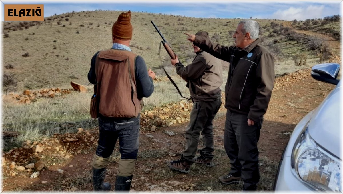 Elazığ'da av koruma ve kontrol faaliyetleri sürüyor