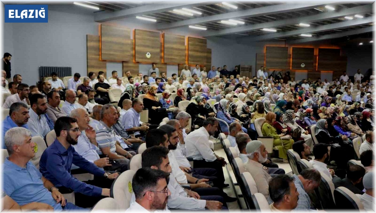 Elazığ'da aylık mutat toplantısı yapıldı
