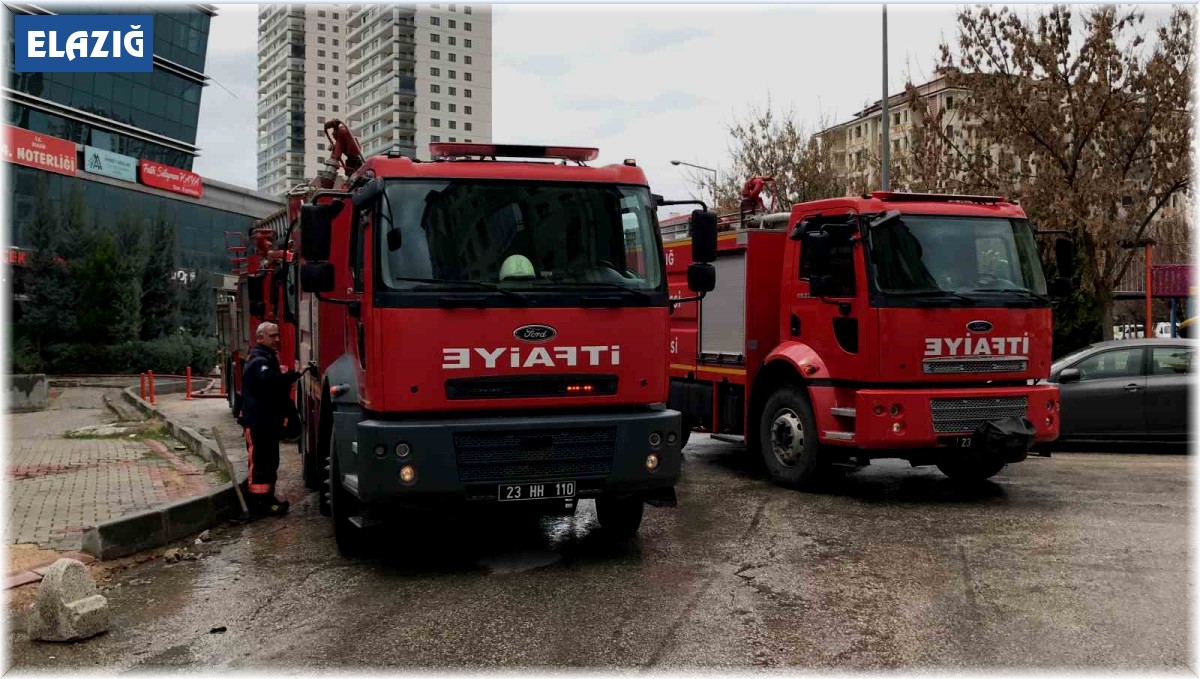 Elazığ'da baca yangını korkuttu