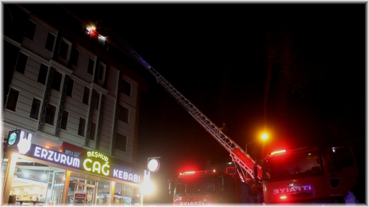 Elazığ'da baca yangını korkuttu