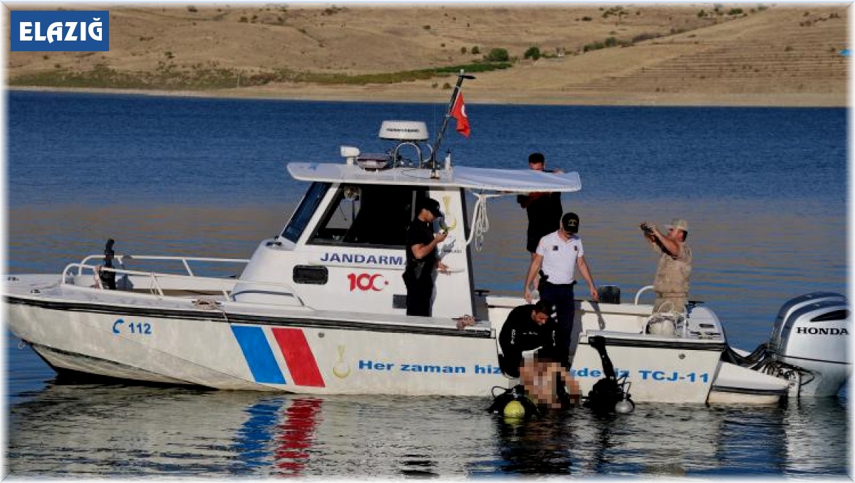 Elazığ'da baraj gölünde kaybolan genç bulundu
