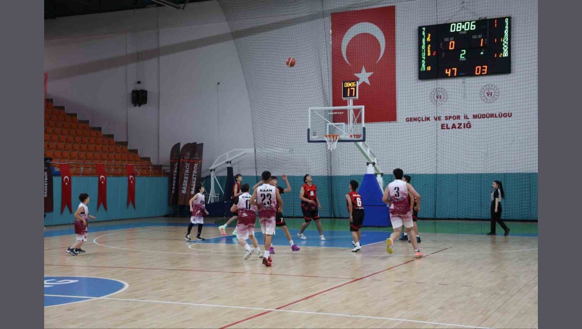 Elazığ'da basketbol müsabakaları sona erdi
