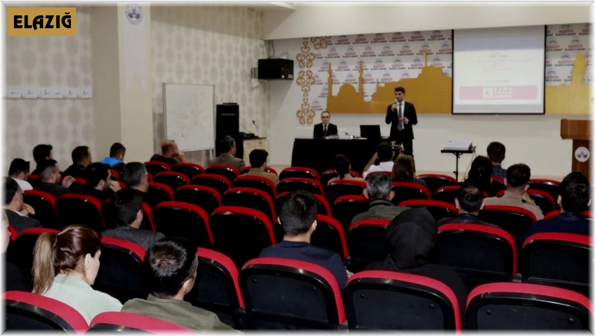 Elazığ'da belediye personeline Kamu İhale Kanunu eğitimi verildi