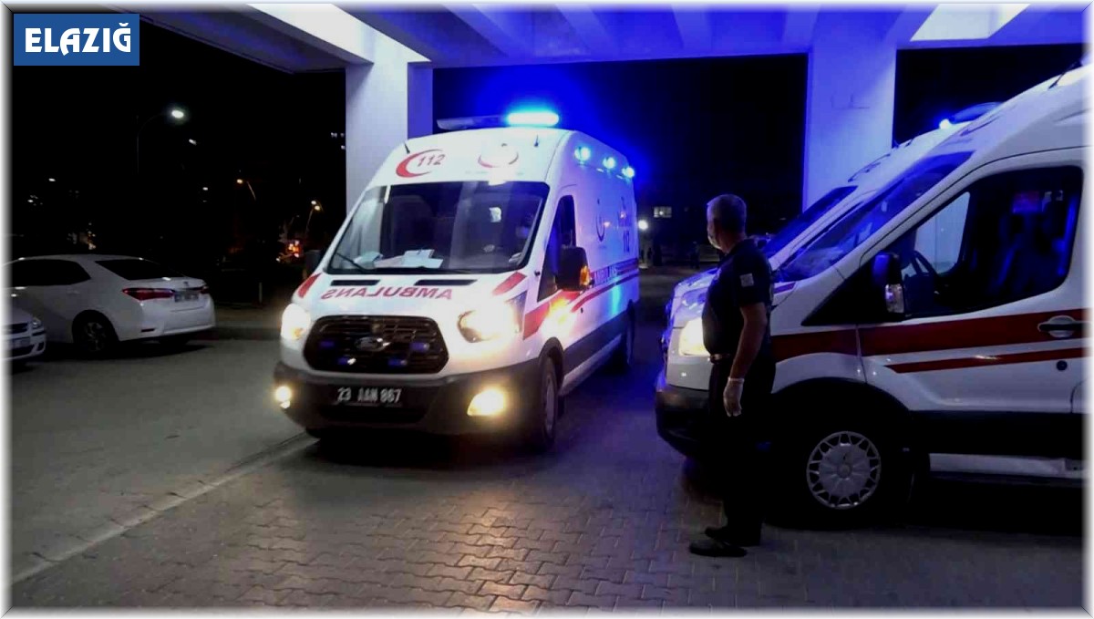 Elazığ'da bıçaklı kavga: 1 ölü, 2 yaralı