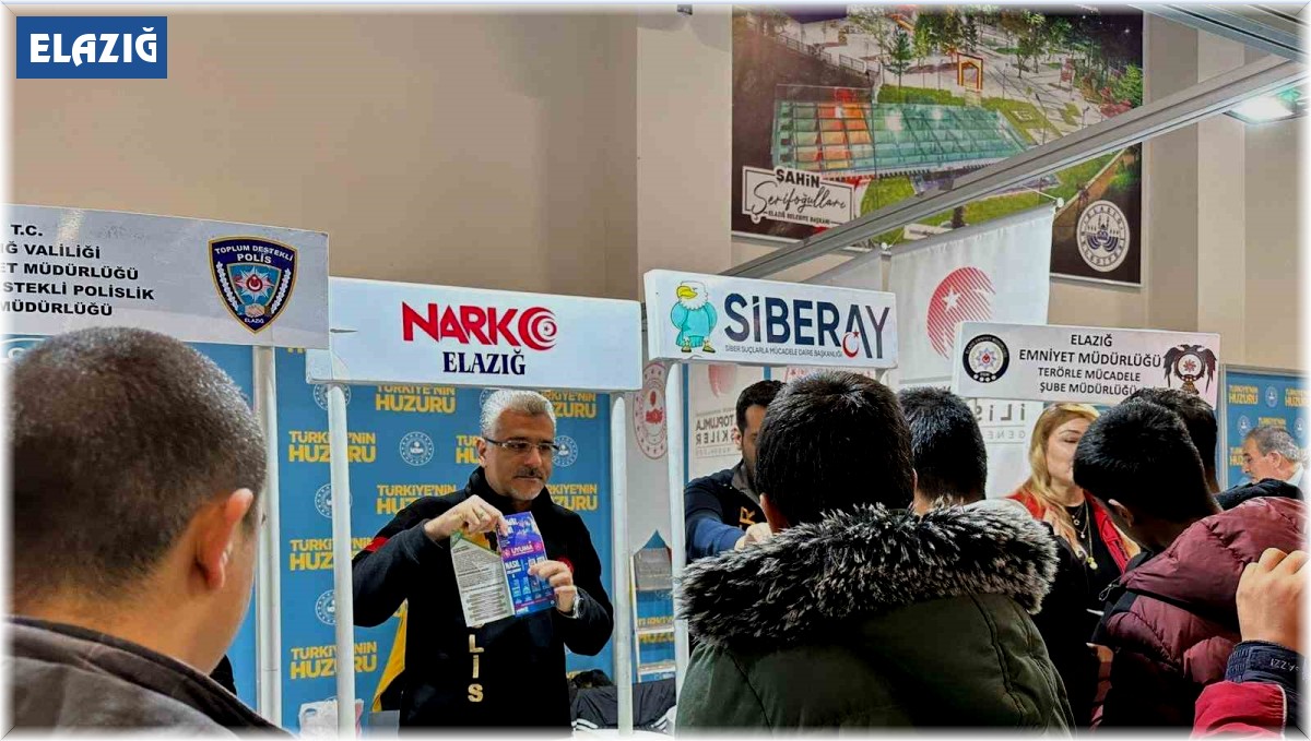 Elazığ'da bin 574 kişiye 'Narkorehber' eğitimi verildi