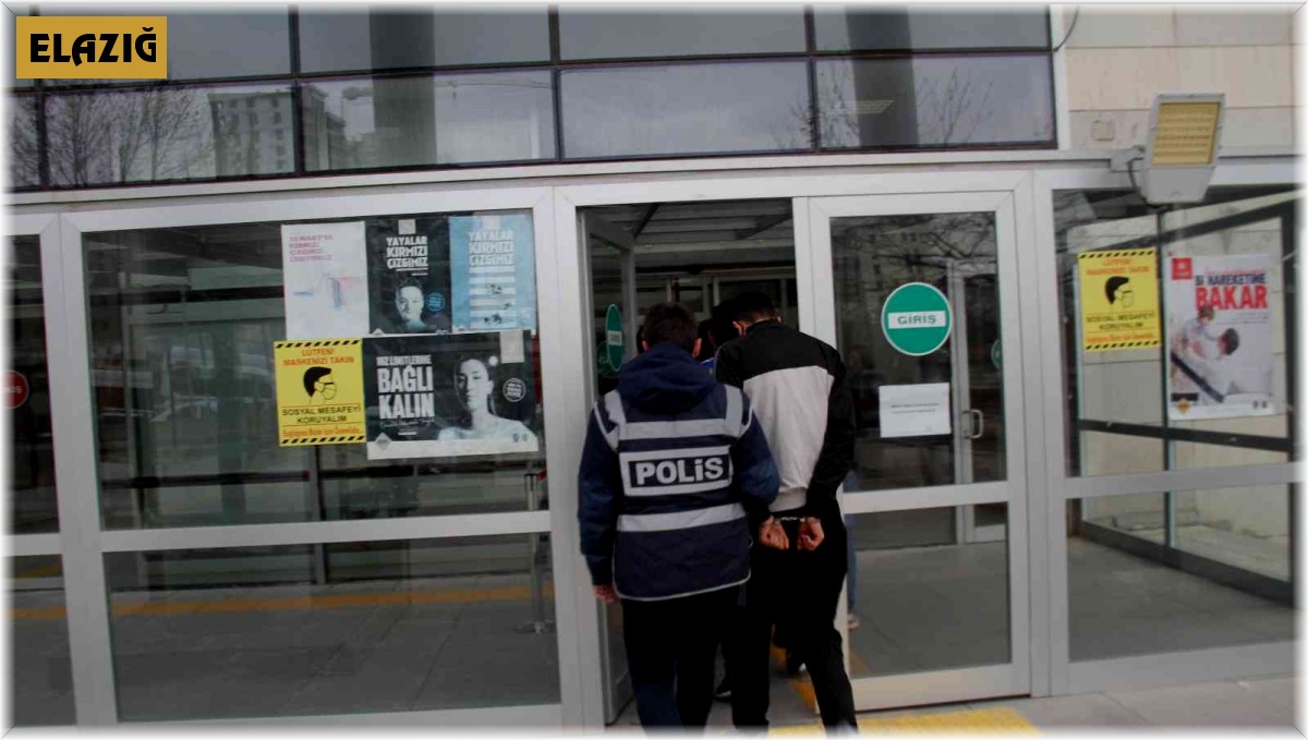 Elazığ'da bir iş yerinden 80 bin liralık malzeme çalan 3 şüpheli tutuklandı