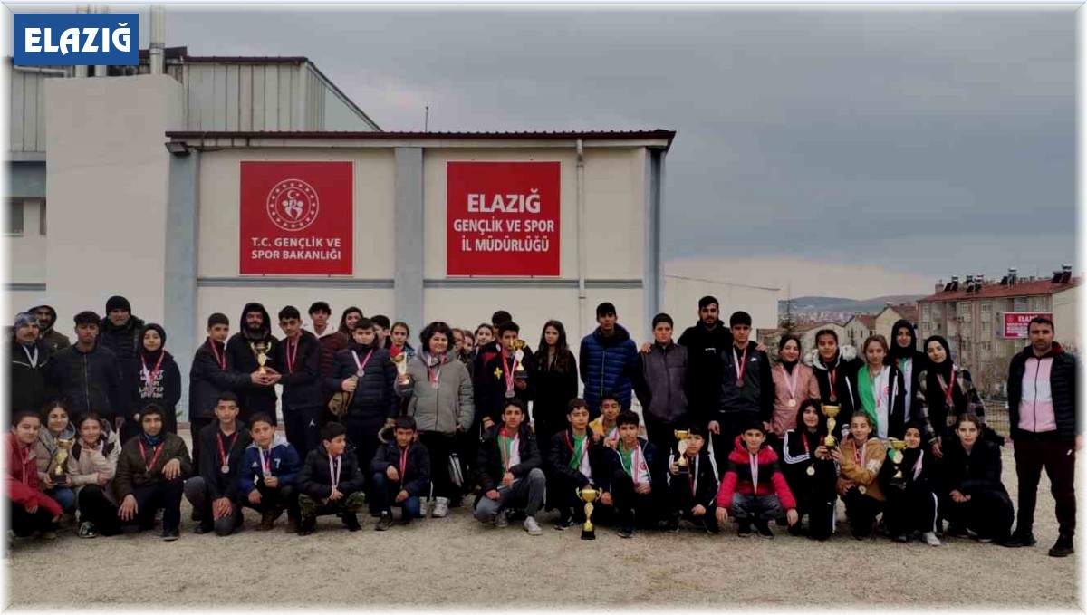 Elazığ'da Bocce Yıldızlar İl Şampiyonası sona erdi