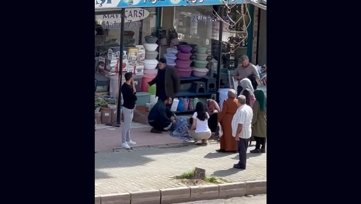 Elazığ'da cam silen kadın 1. kattan düşerek yaralandı
