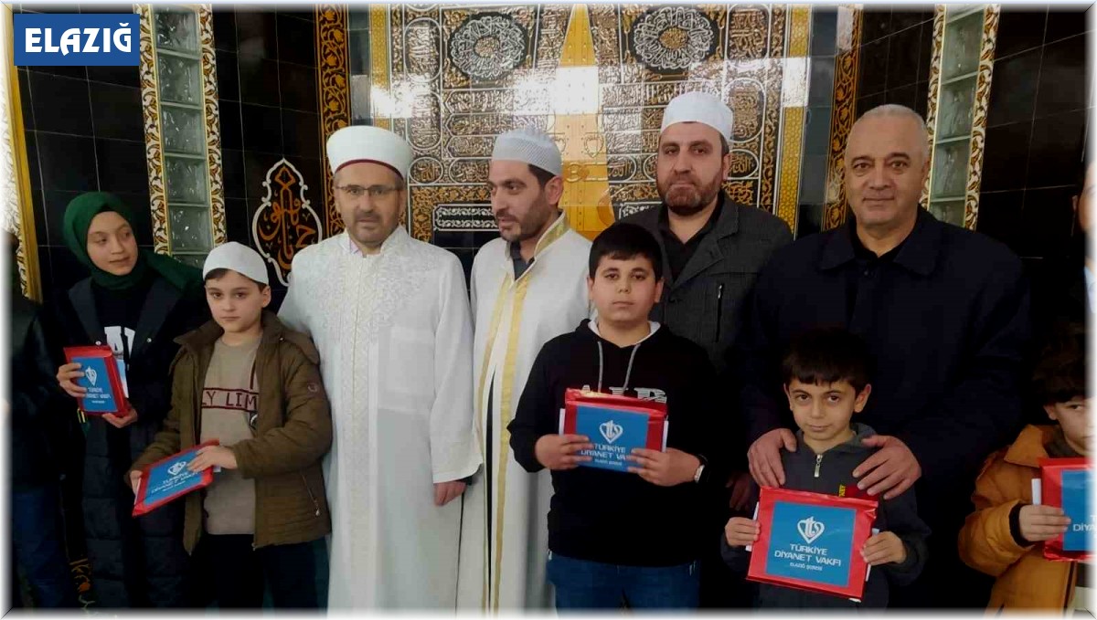 Elazığ'da 'Camiyi Seviyoruz, Namazla Buluşuyoruz' projesi sona erdi