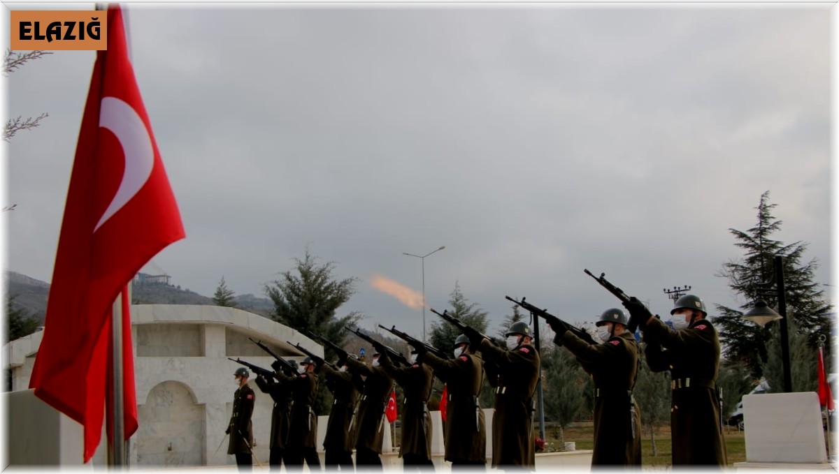 Elazığ'da Çanakkale Zaferi ve Şehitleri Anma Günü töreni
