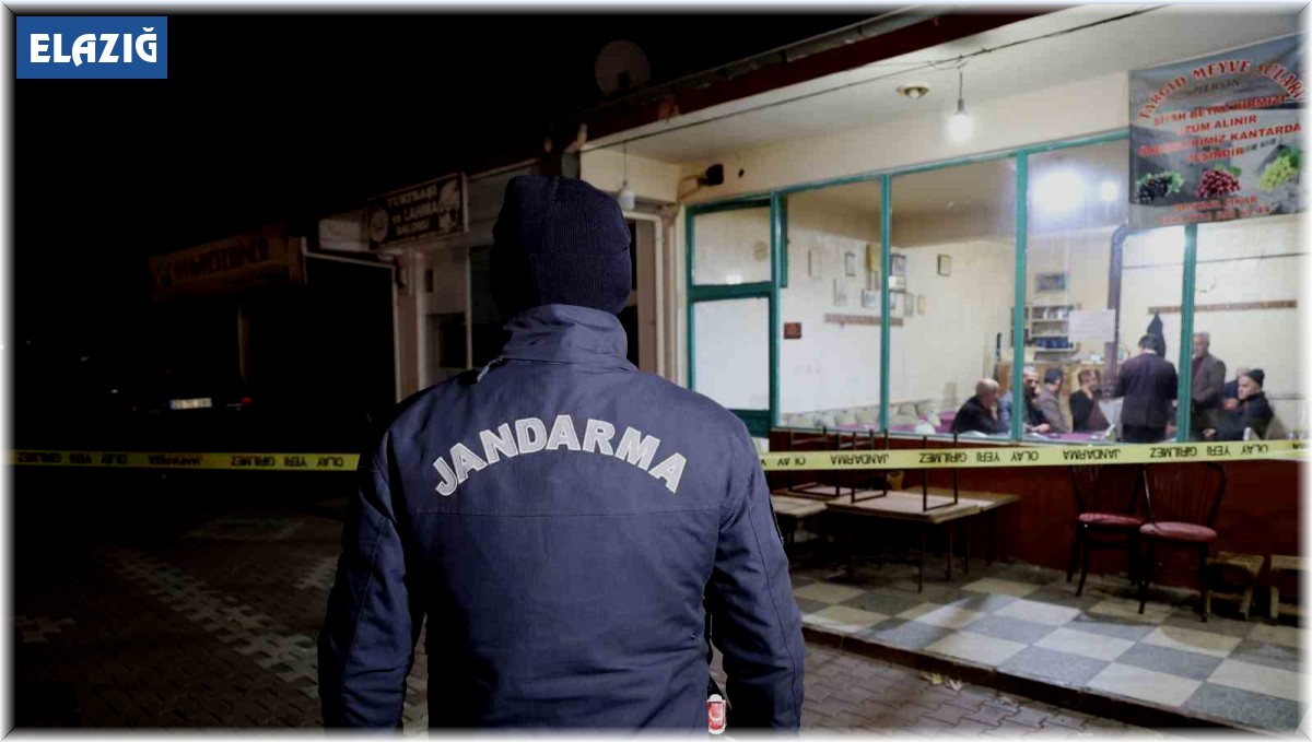 Elazığ'da çay ocağına silahlı saldırı: 3 yaralı