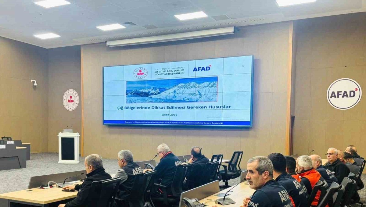 Elazığ'da çığ riskine yönelik değerlendirme toplantısı