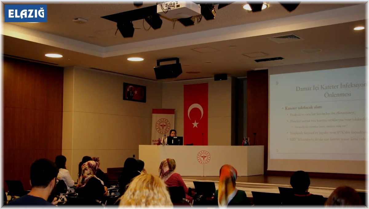 Elazığ'da damar içi katater enfeksiyonları ve kültür alma yöntemleri semineri