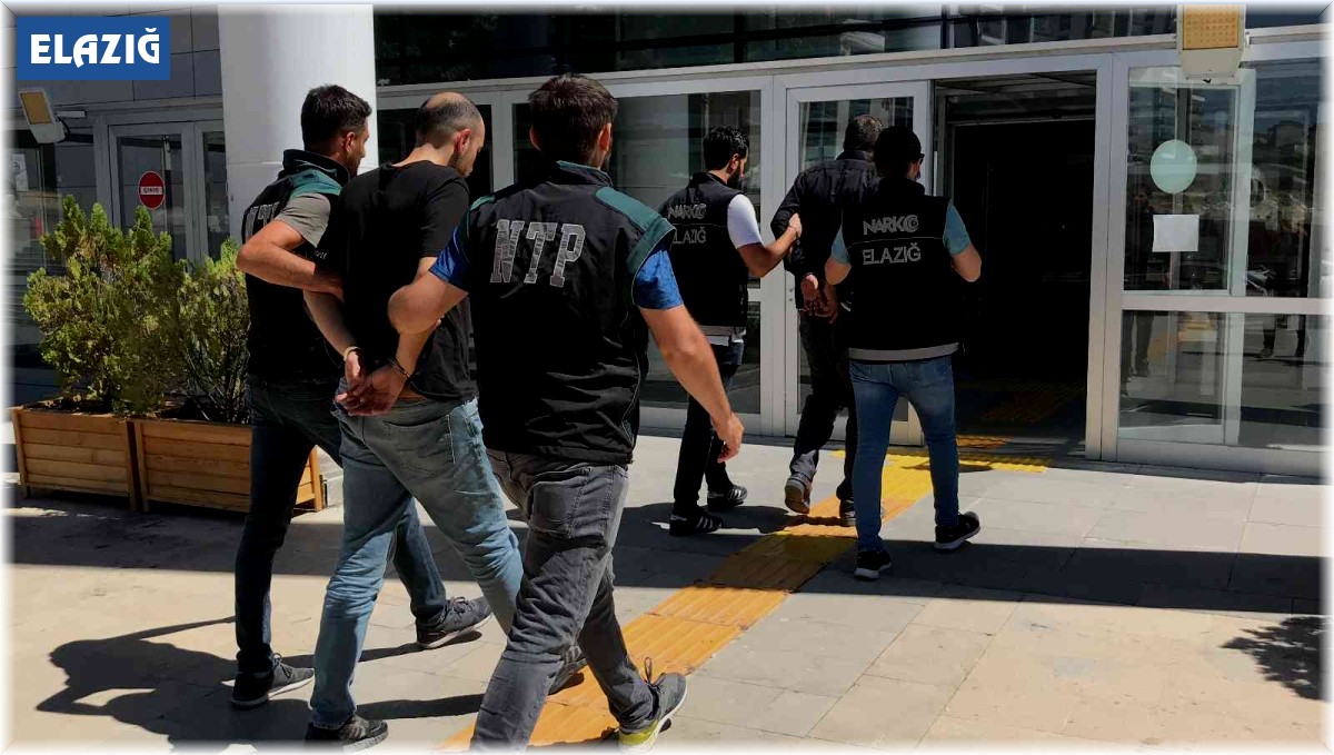 Elazığ'da dedektör köpeği 'Alex' uyuşturucu tacirlerine geçit vermedi: 2 gözaltı