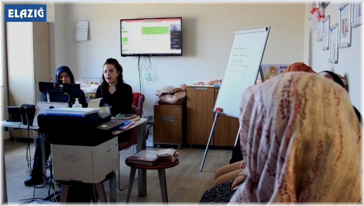 Elazığ'da depremzede anne ve anne adaylarına psikososyal destek eğitimi