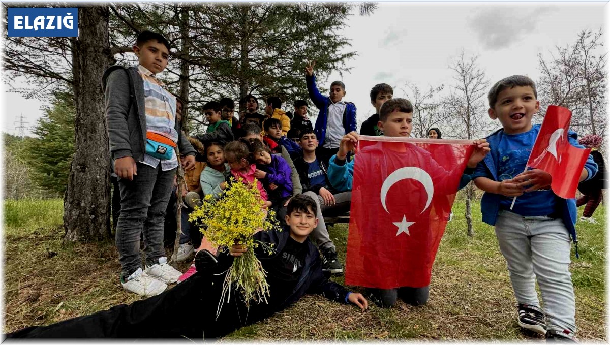 Elazığ'da depremzede çocuklara doğal terapi