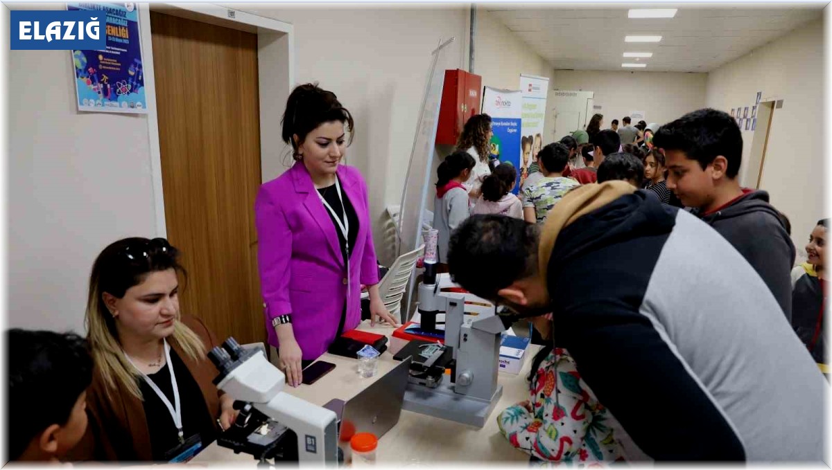 Elazığ'da depremzede çocuklara yönelik bilim şenliği