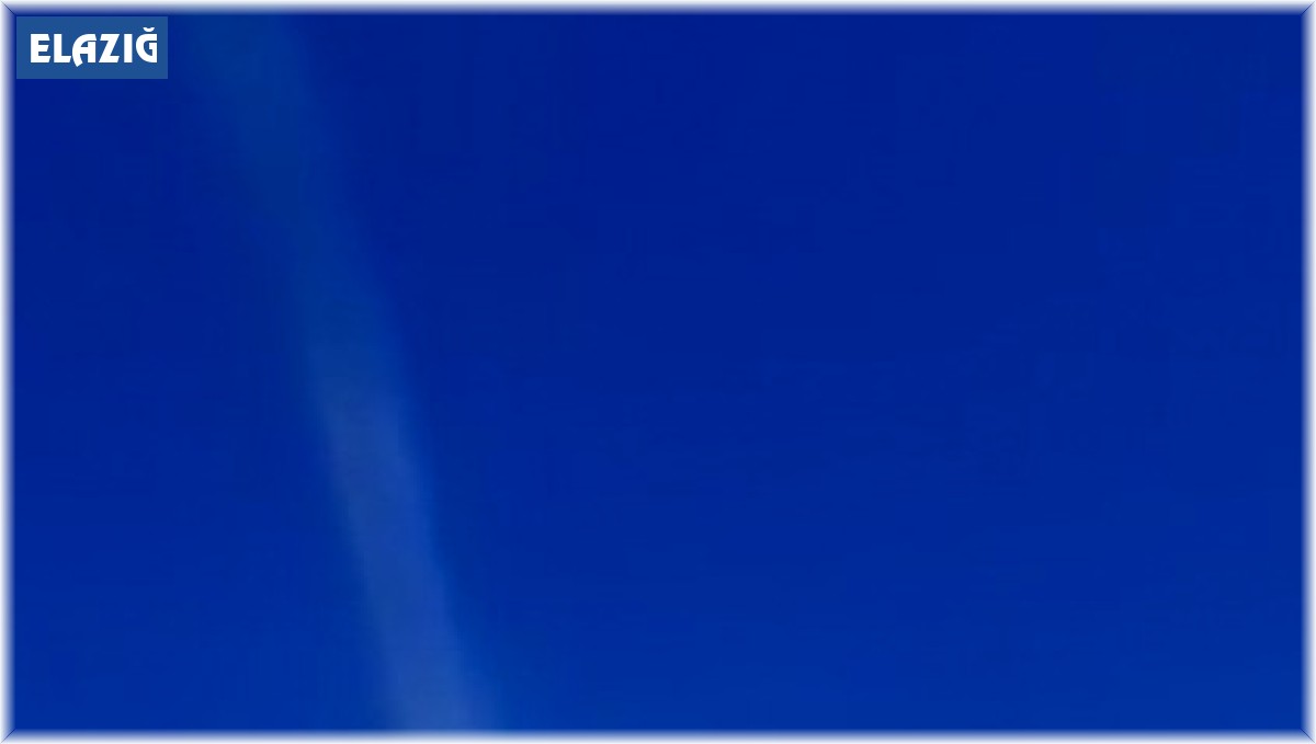 Elazığ'da dev hortum görüntülendi