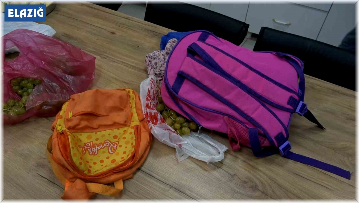 Elazığ'da dilenci operasyonu: Okul çantalarından defter kitap yerine para çıkardılar