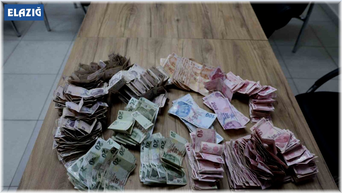 Elazığ'da dilencinin bir günlük kazancı dudak uçuklattı