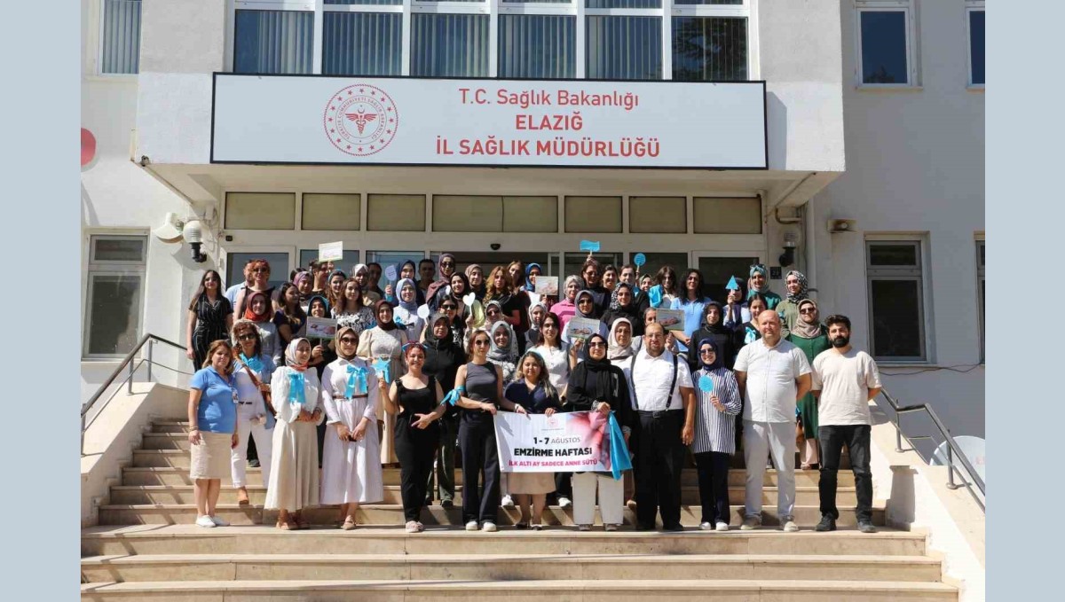 Elazığ'da Dünya Emzirme Haftası etkinlikleri
