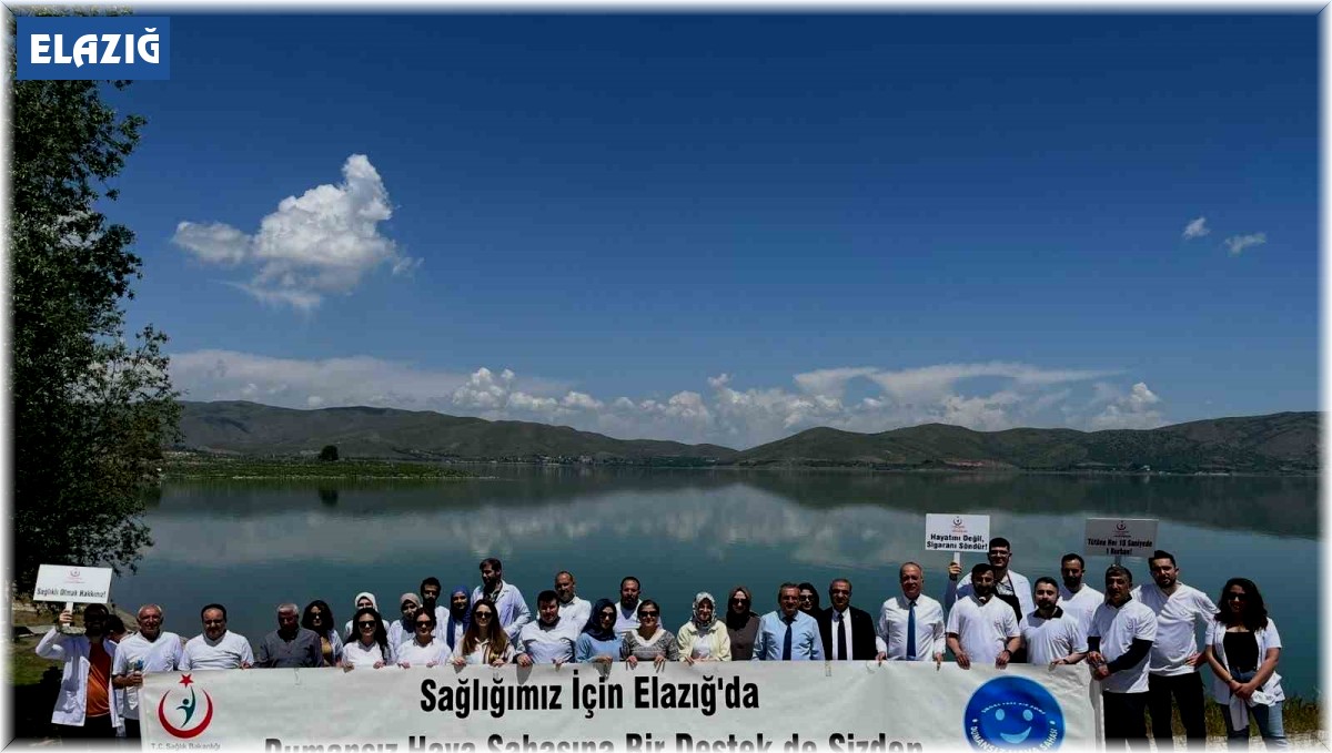 Elazığ'da "Dünya Tütünsüz Günü" etkinlikleri sürüyor