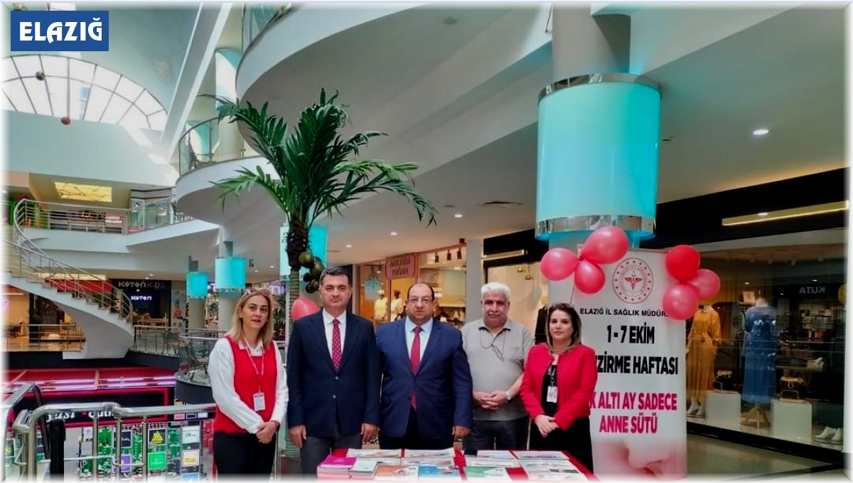 Elazığ'da Emzirme Haftası etkinlikleri