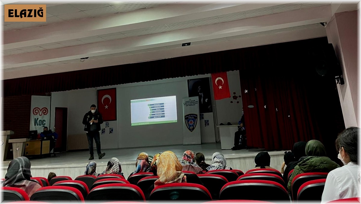 Elazığ'da 'En İyi Narkotik Polisi Anne' Projesi