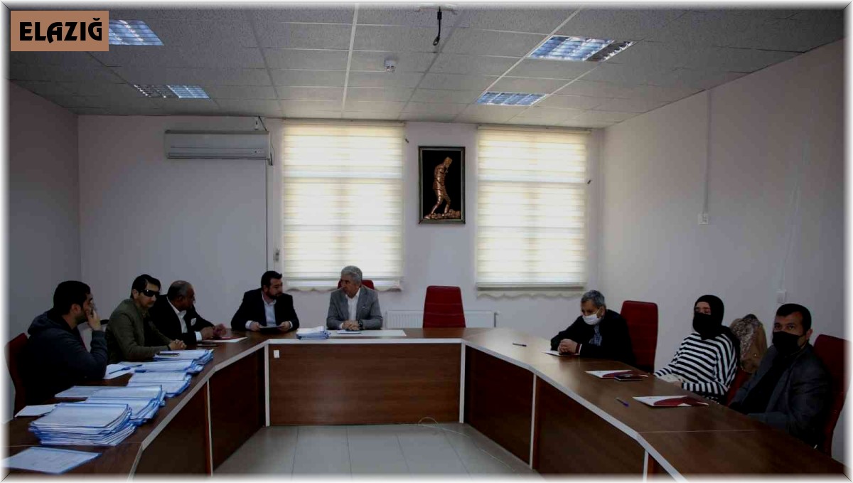 Elazığ'da Erişilebilirlik İzleme ve Denetleme Komisyon Toplantısı yapıldı