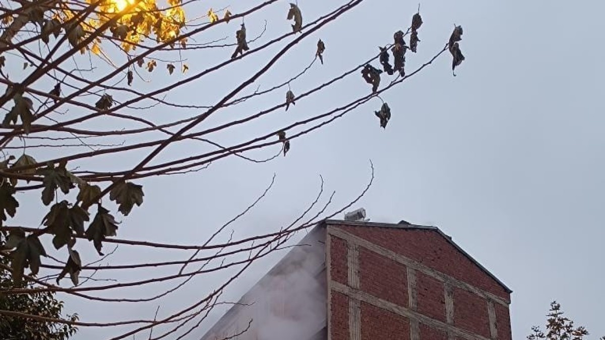 Elazığ'da ev yangını