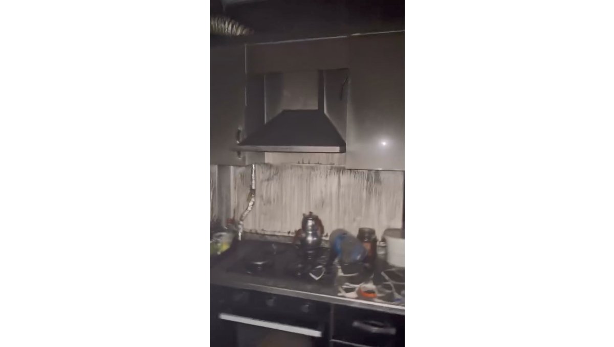 Elazığ'da ev yangını