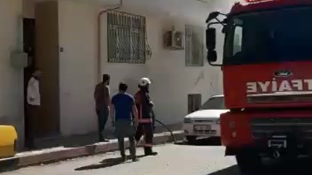 Elazığ'da ev yangını