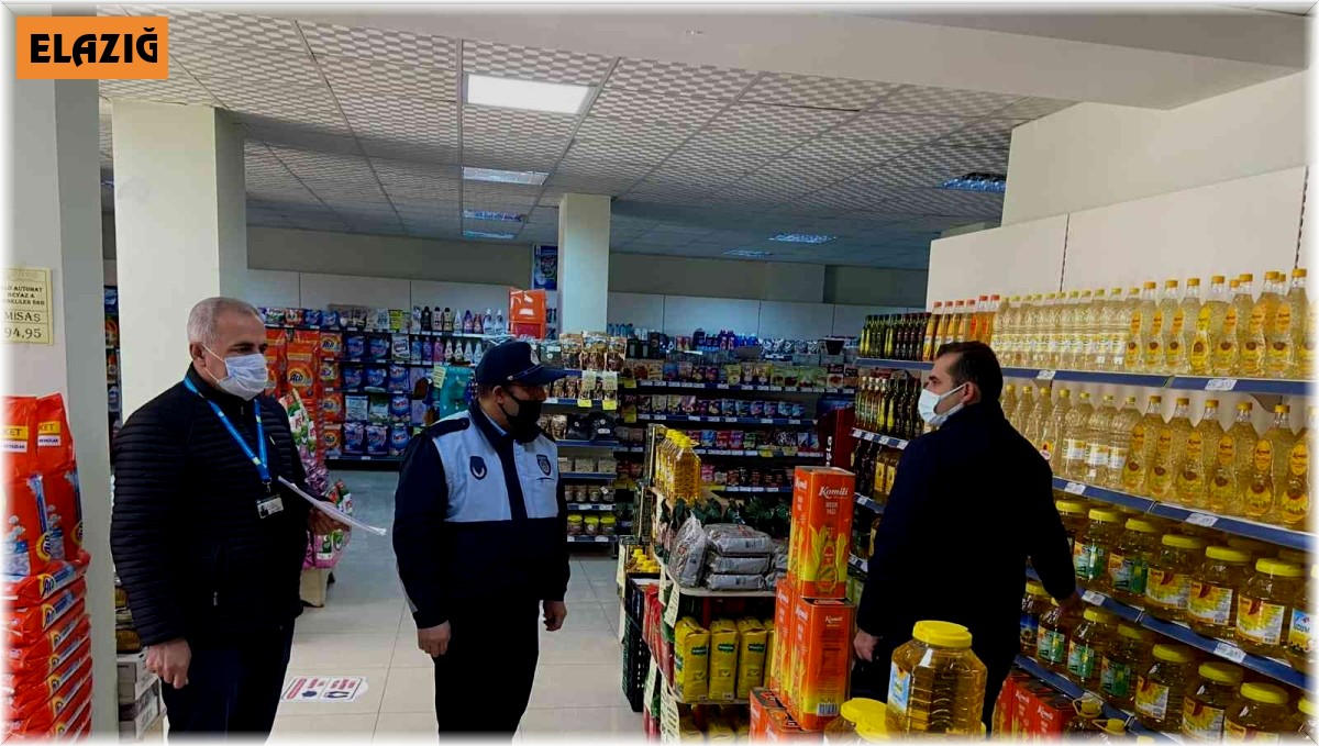 Elazığ'da fahiş fiyat denetimleri başladı