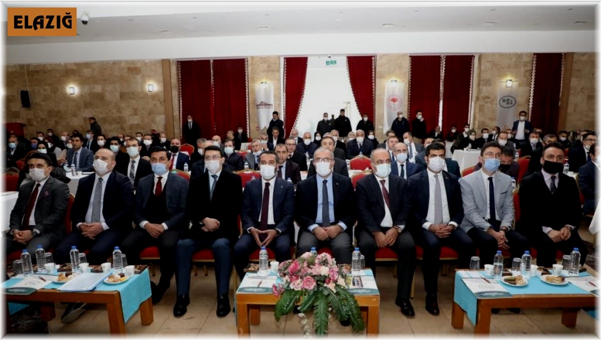 Elazığ'da Fırat Dicle 1'inci Alt Havza Yönetim Heyeti toplantısı gerçekleşti