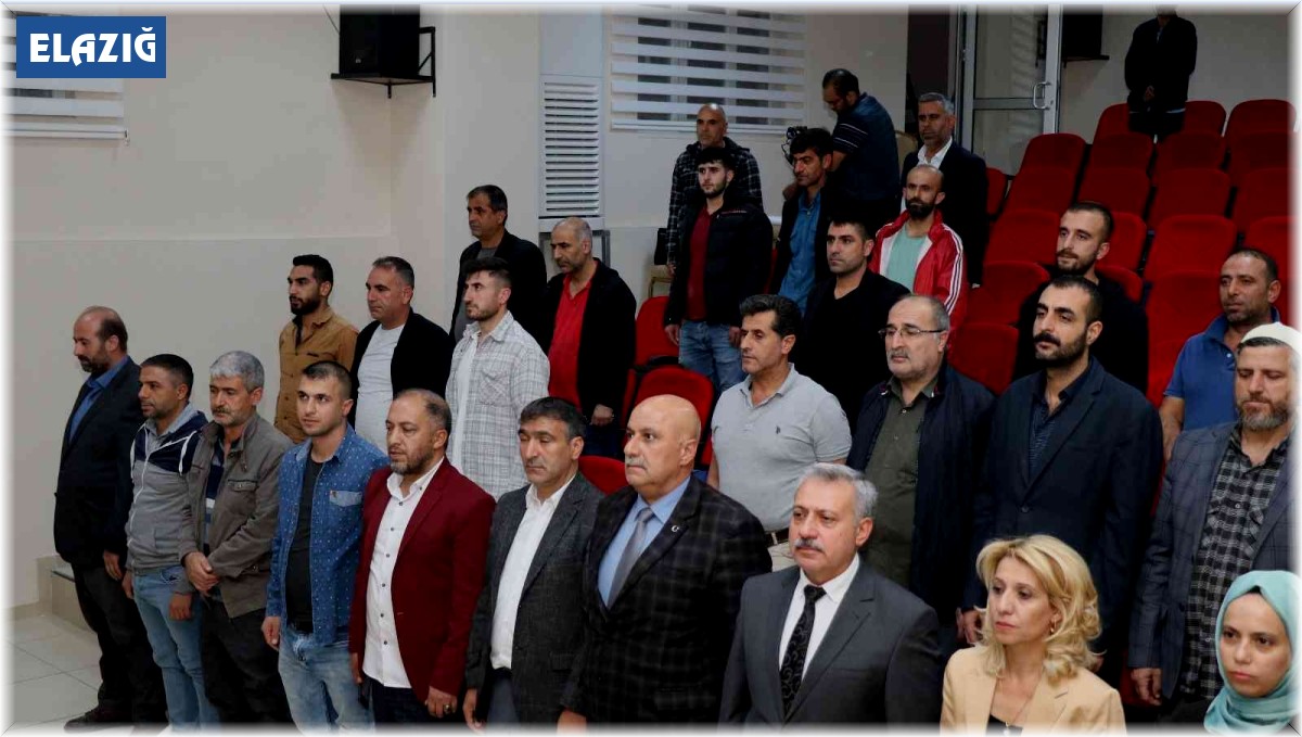 Elazığ'da fırıncılara hijyen eğitimi verildi