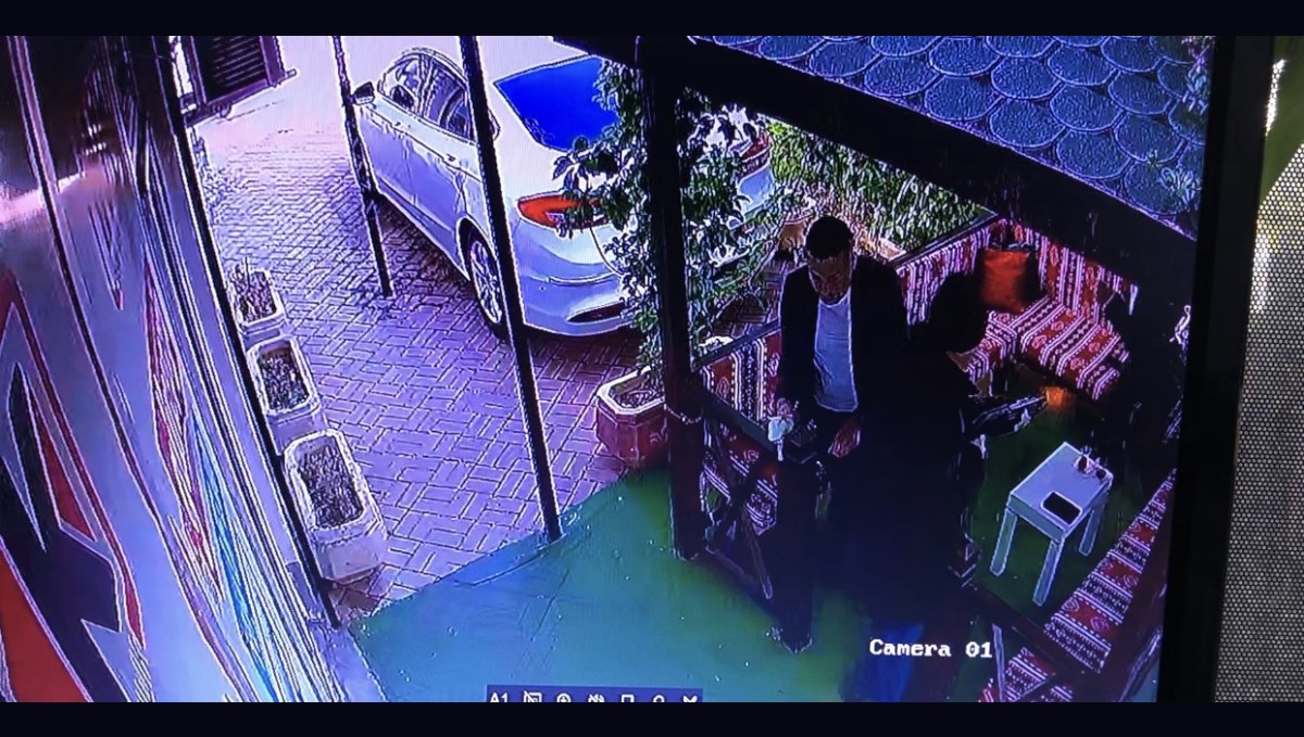 Elazığ'da gazeteci Koca'ya silahlı saldırı anı kameraya yansıdı