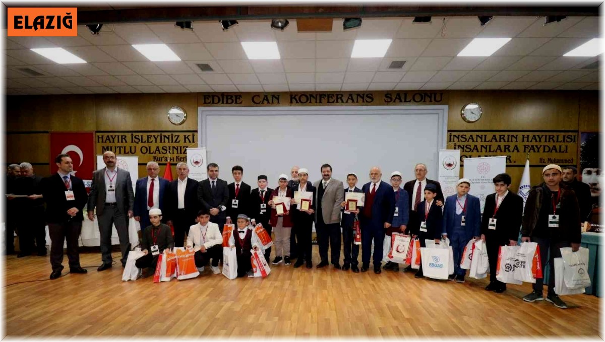Elazığ'da Genç Sada Kur'an-ı Kerim'i Güzel Okuma Yarışması