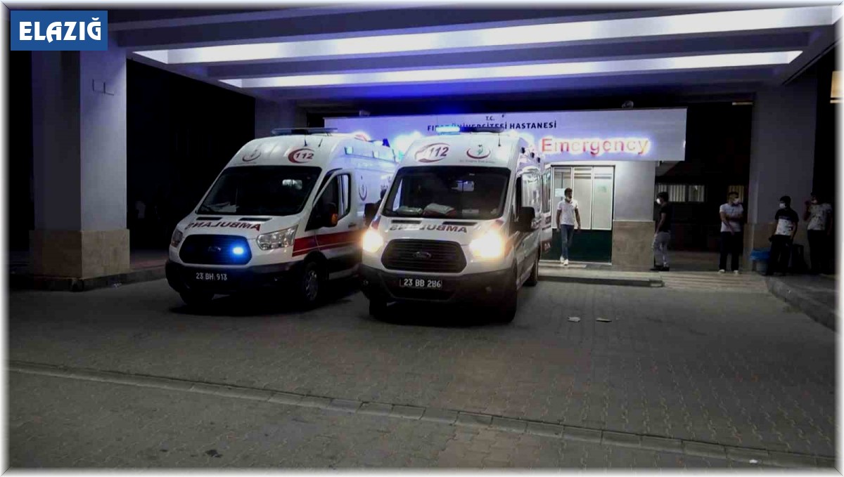 Elazığ'da gıda zehirlenmesi şüphesiyle 2 günde 15 işçi hastaneye kaldırıldı