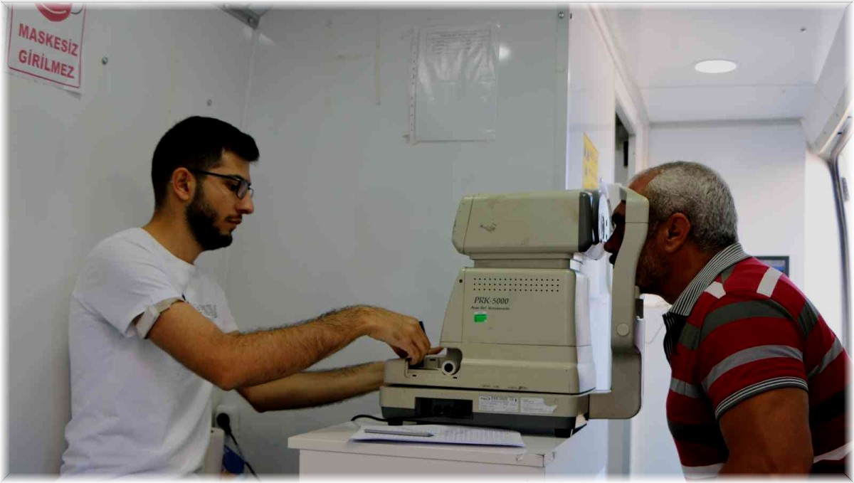 Elazığ'da görev yapan personele sağlık taraması