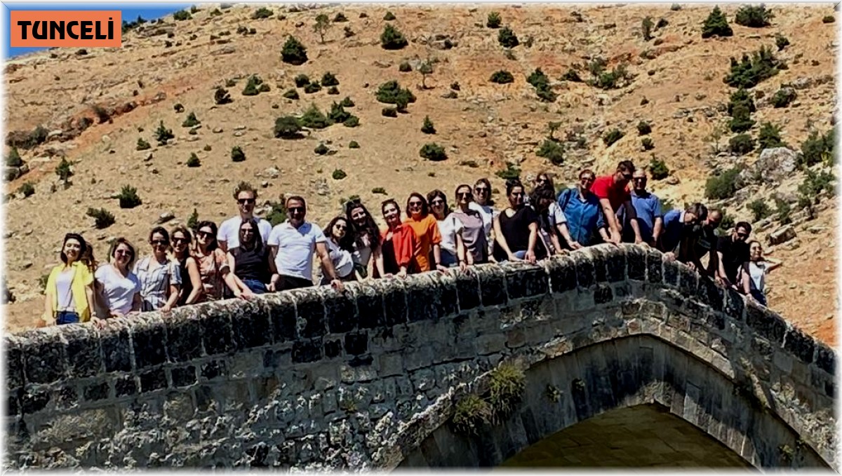Elazığ'da görevli öğretmenler Çemişgezek'i gezdi