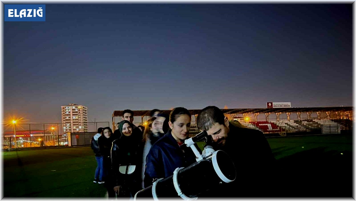 Elazığ'da gözlem etkinliği düzenlendi