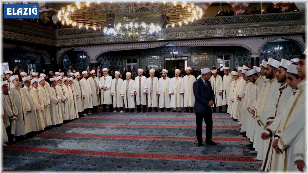 Elazığ'da hafızlık icazet merasimi düzenlendi