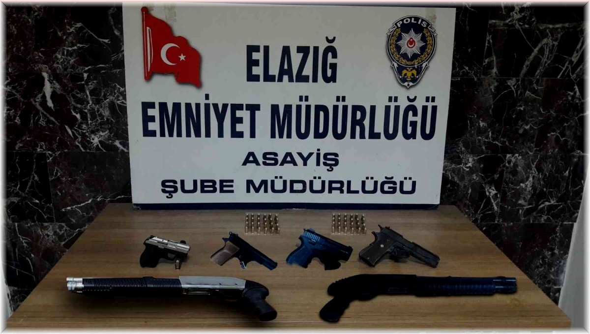 Elazığ'da haklarında arama kararı bulunan 97 kişi yakalandı