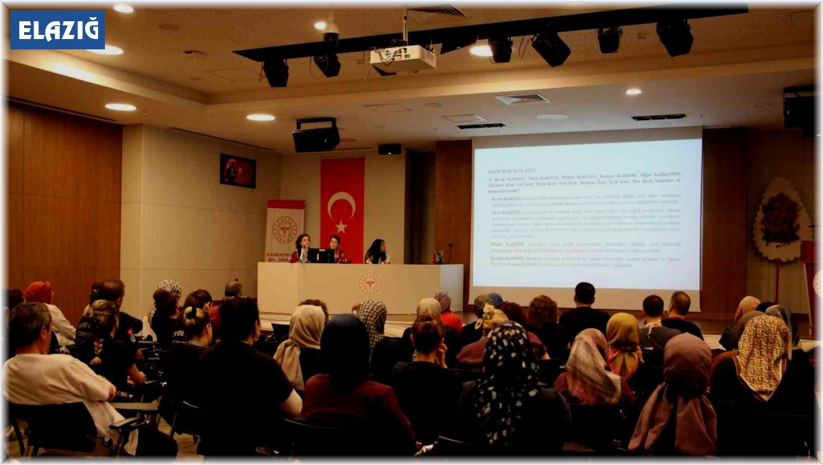 Elazığ'da hastane çalışanlarına SKS eğitimi