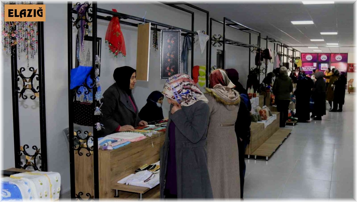 Elazığ'da 'Hayme Ana Kadınlar Semt Pazarı' hizmete girdi