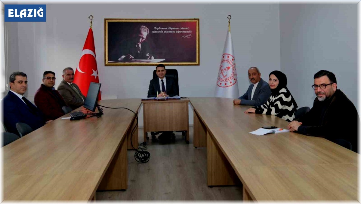 Elazığ'da hazırlanan 3 yeni proje ile ilgili sunum yapıldı