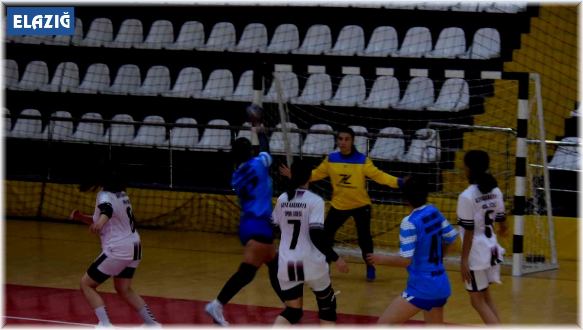 Elazığ'da hentbol müsabakaları sona erdi