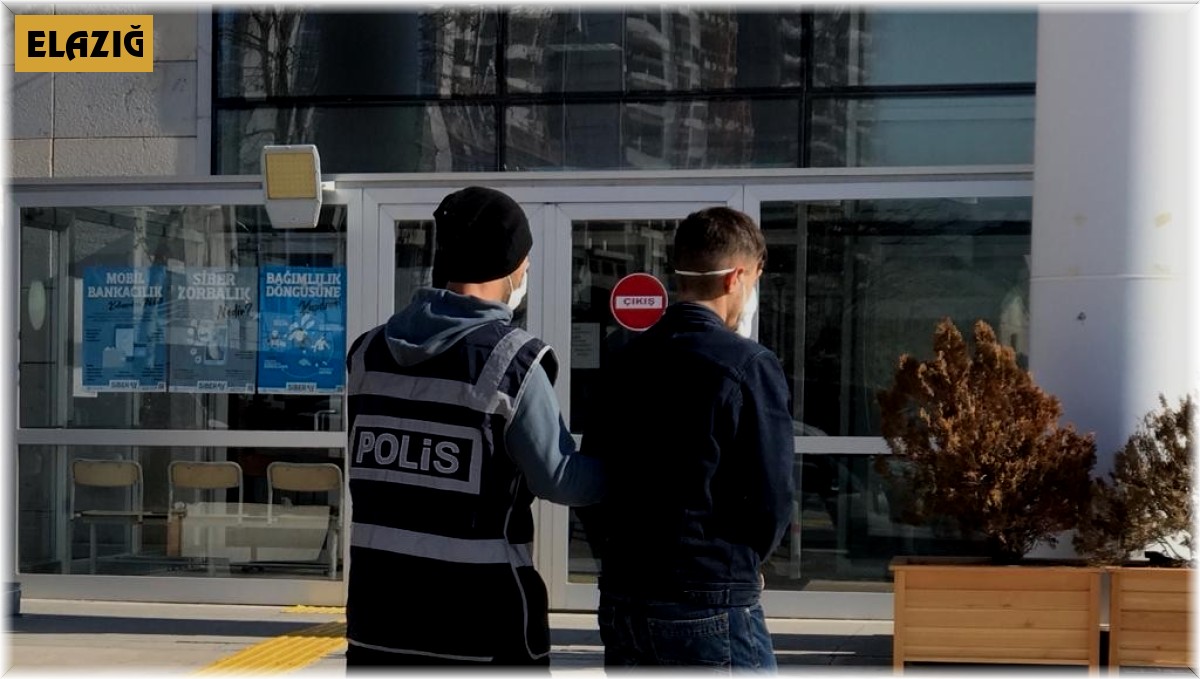 Elazığ'da hırsızlık şüphelisi yakalandı