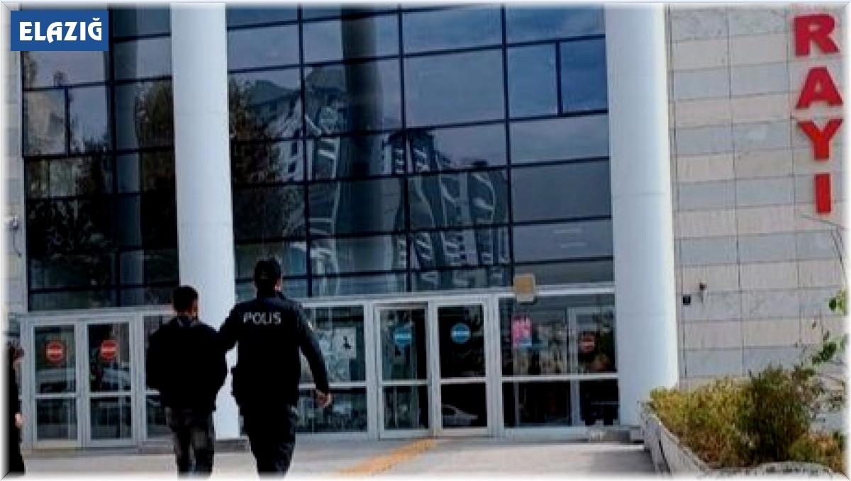 Elazığ'da hırsızlık yapan şüpheli tutuklandı