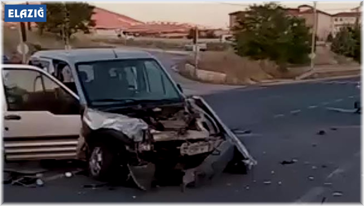 Elazığ'da iki ayrı kaza: 2 yaralı